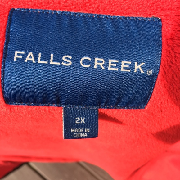 SOLD ✅ Falls creek soft shell black jacket 2x - Picture 4 of 6